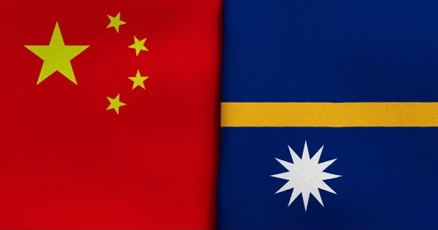 Chinese, Nauruan presidents hold talks