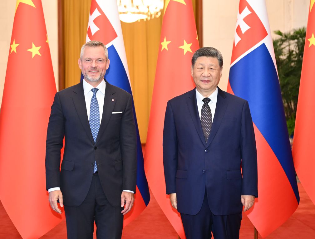 Xi, Pekin’de Slovakya Cumhurbaşkanı ile görüşmelerde bulundu